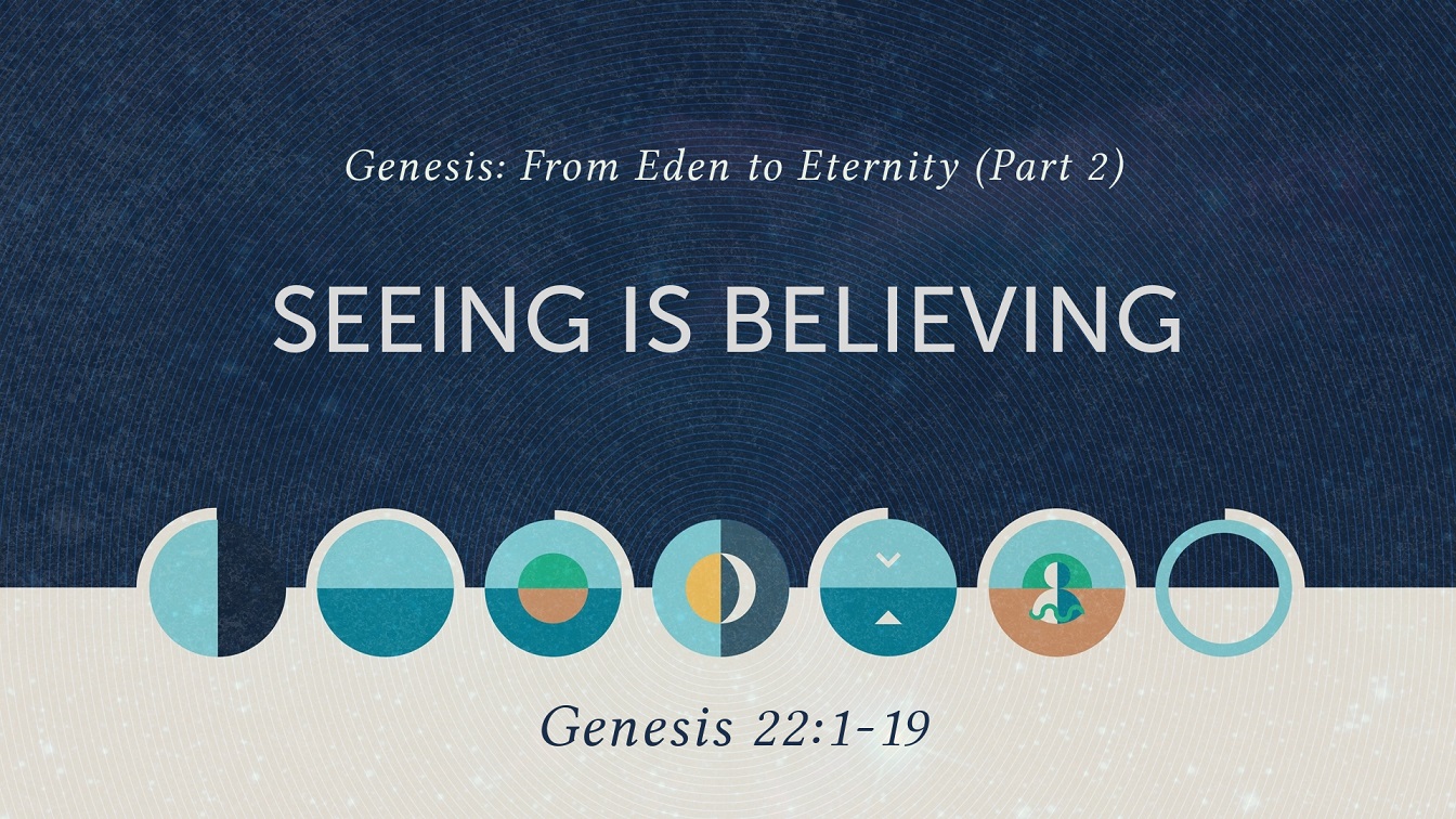 Image for the sermon “Seeing is Believing”