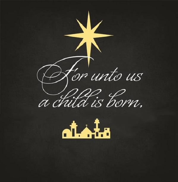 For Unto Us a Son is Born - New Westminster Christian Reformed Church ...